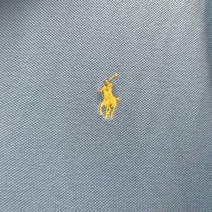 Blue Ralph Lauren Polo with Yellow Pony